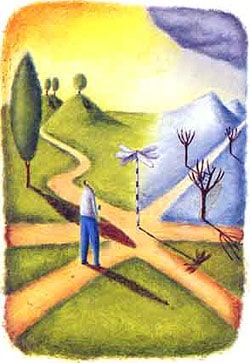 Choice card from 'The Enlightenment Pack' by Chuck Spezzano