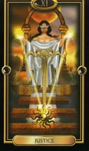 Libra is the Justice card in the tarot