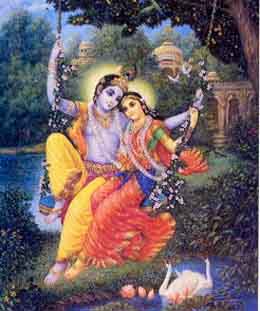 Krishna and Radha