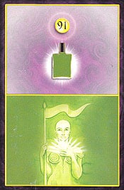 B91 Aura Soma tarot card