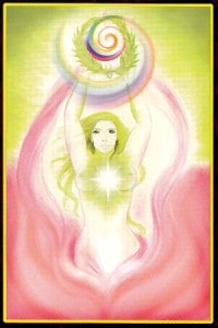 Aura Soma b99 tarot card