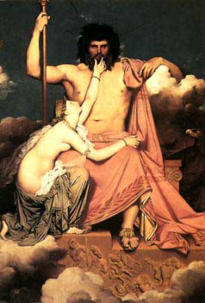 zeus and thetis