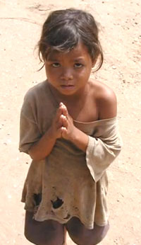 child praying