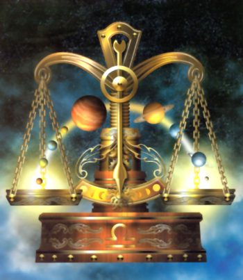 libra balancing the scales