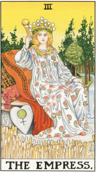 the empress in the tarot