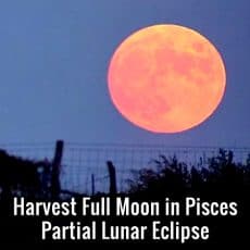 Harvest Full Moon Lunar Eclipse