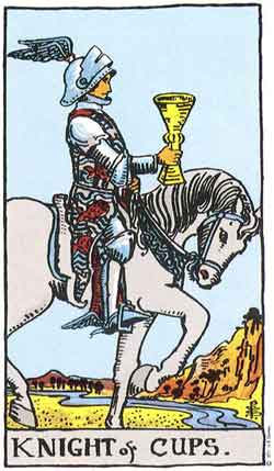 The Grail, Pisces and the Knight of Cups