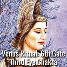 Venus Ritual Opening The Third Eye Chakra