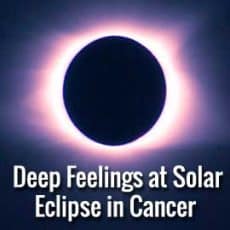 Solar Eclipse in Cancer