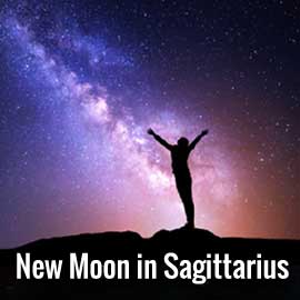 2019 new moon Sagittarius