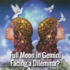 Lunar Eclipse at the Full Moon in Gemini