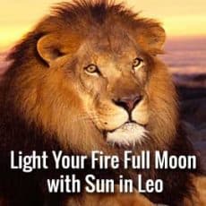 Light Your Fire at July Full Moon in Aquarius 2021