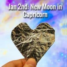 New Moon in Capricorn 2022