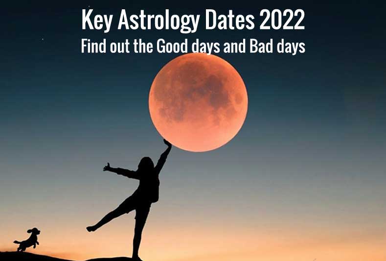 Key Astrology Dates 2022
