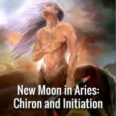 new moon aries chiron