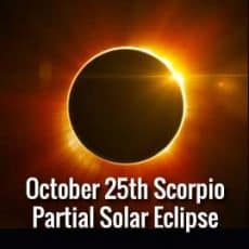 Scorpio Partial Solar eclipse