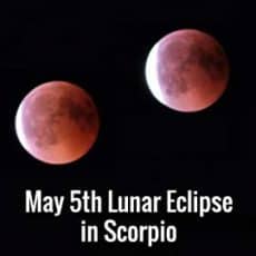 Full Moon in Scorpio Lunar Eclipse