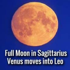 Full Moon in Sagittarius
