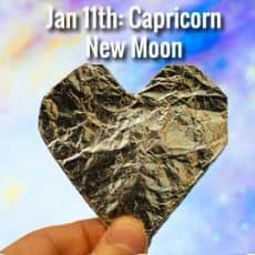 Capricorn New Moon Jan 11th 2024