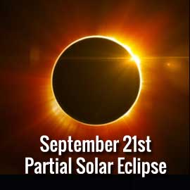 September Partial Solar Eclipse in Virgo