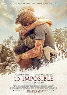 The Impossible movie, healing the shock of the 2004 tsunami