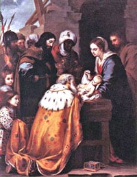 Wise Men Adoration Murillo