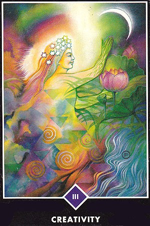 Creativity-The Empress in the Osho Zen tarot deck