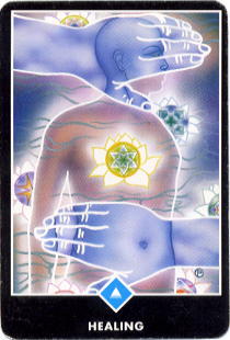 healing card osho