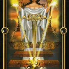 Libra is the Justice card in the tarot