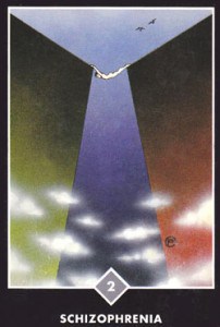 Are you caught in indecision? 2 swords from Osho Zen Tarot