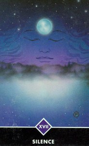 Silence, the tarot card for The Star in Osho Zen tarot