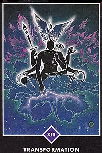 transformation scorpio sun card